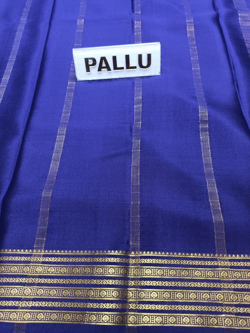 Pure Mysore Silk Saree( 60Grams )