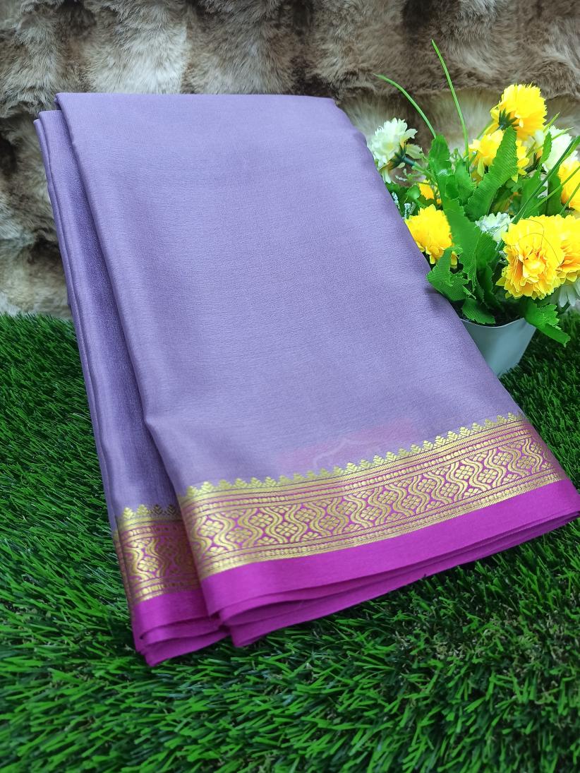 Pure Mysore Silk Saree( 60Grams )