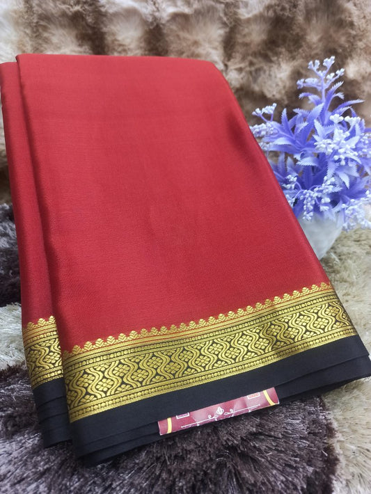 Pure Mysore Silk Saree(60 Grams)