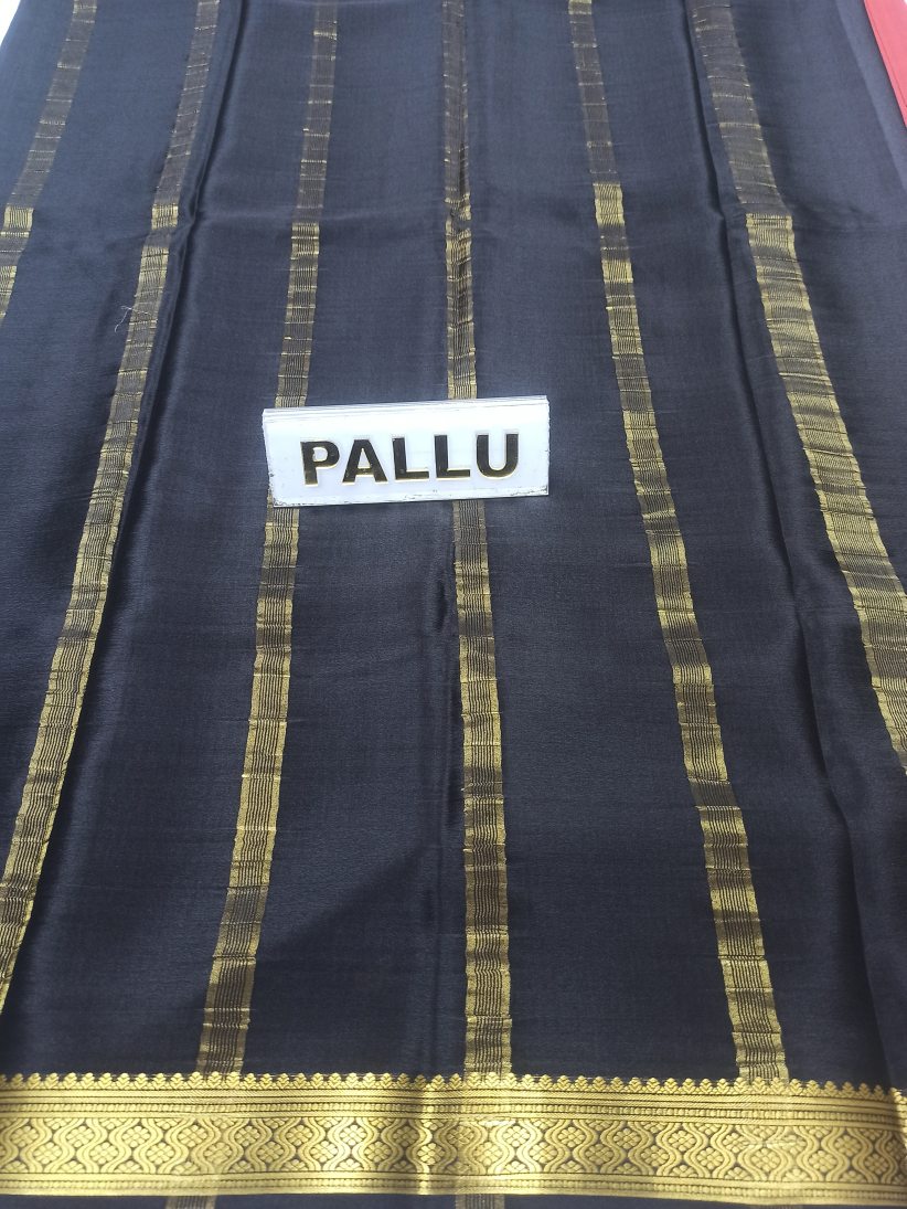 Pure Mysore Silk Saree(60 Grams)