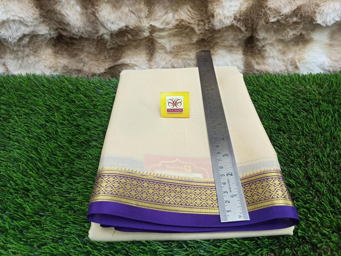 Pure Mysore Silk Saree( 60Grams )