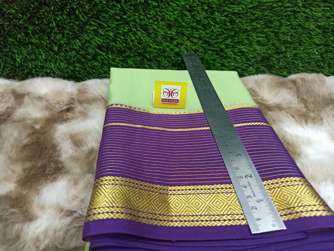 Pure Mysore Silk Saree( 60 Grams )