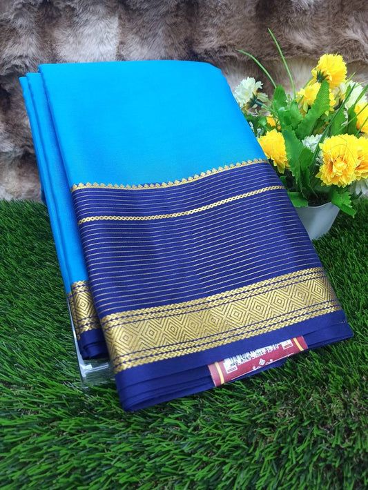 Pure Mysore Silk Saree( 60Grams )