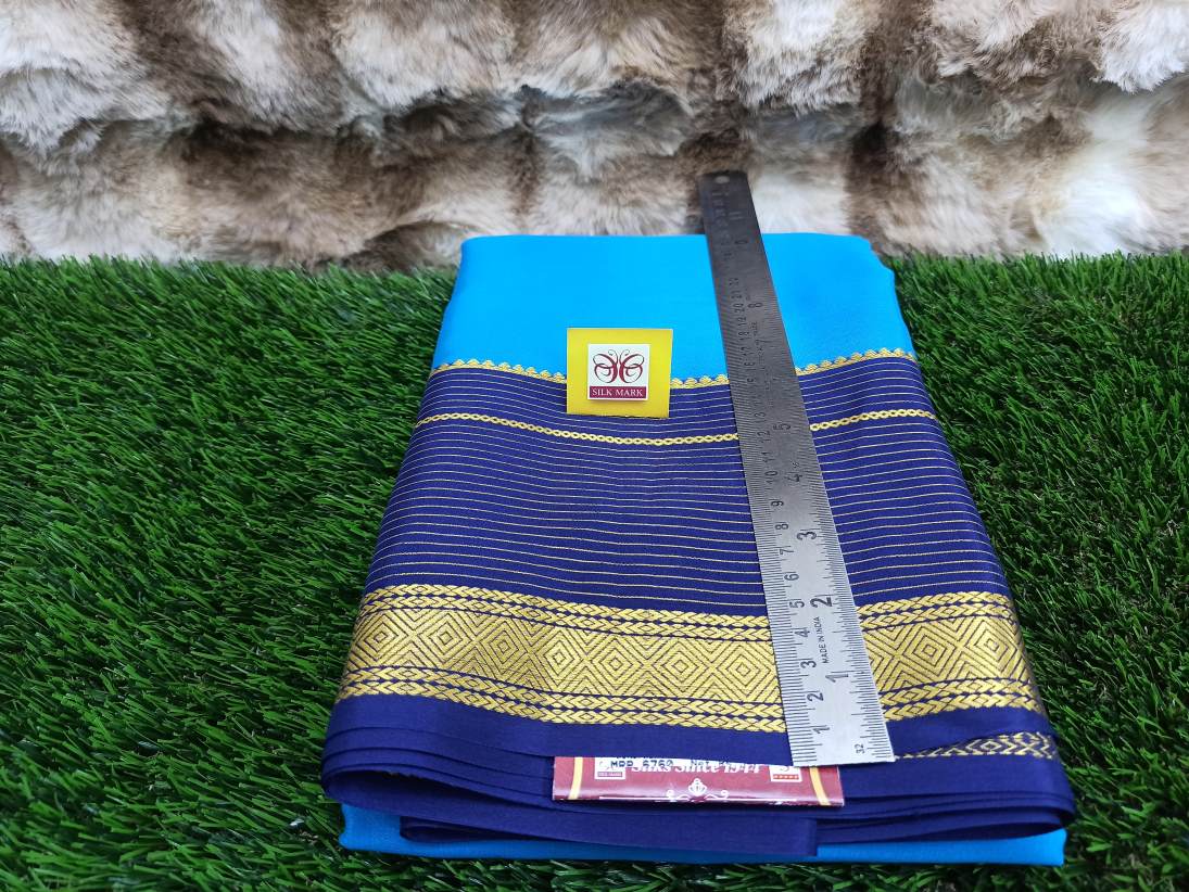 Pure Mysore Silk Saree( 60Grams )