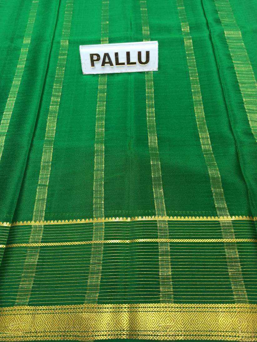 Pure Mysore Silk Saree( 60Grams )