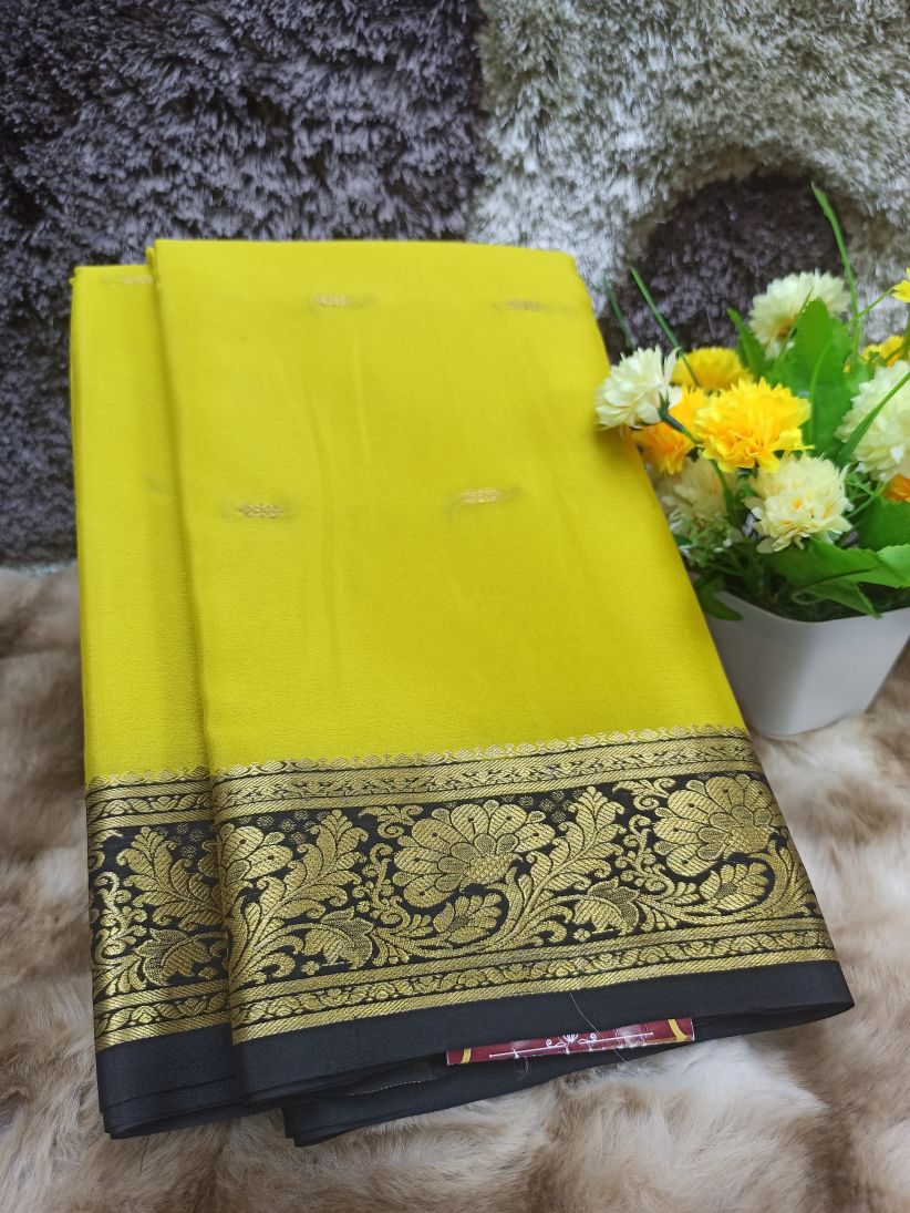 Pure Mysore Silk Saree(60 Grams)