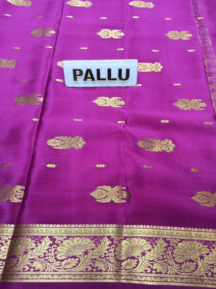 Pure Mysore Silk Saree(60 Grams )