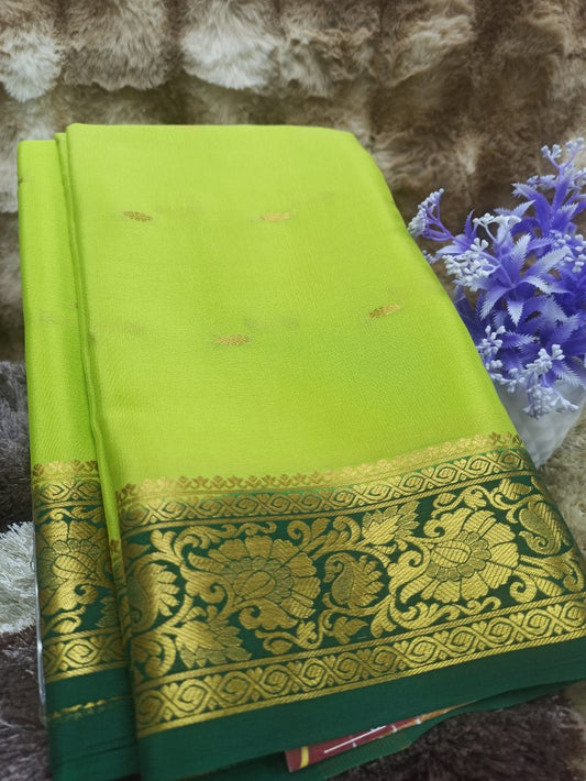 Pure Mysore Silk Saree( 60 Grams )