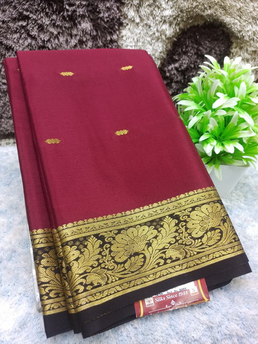 Pure Mysore Silk Saree(60 Grams)