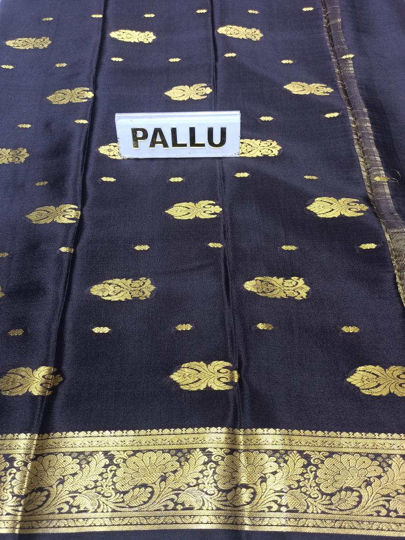 Pure Mysore Silk Saree ( 60 Grams )