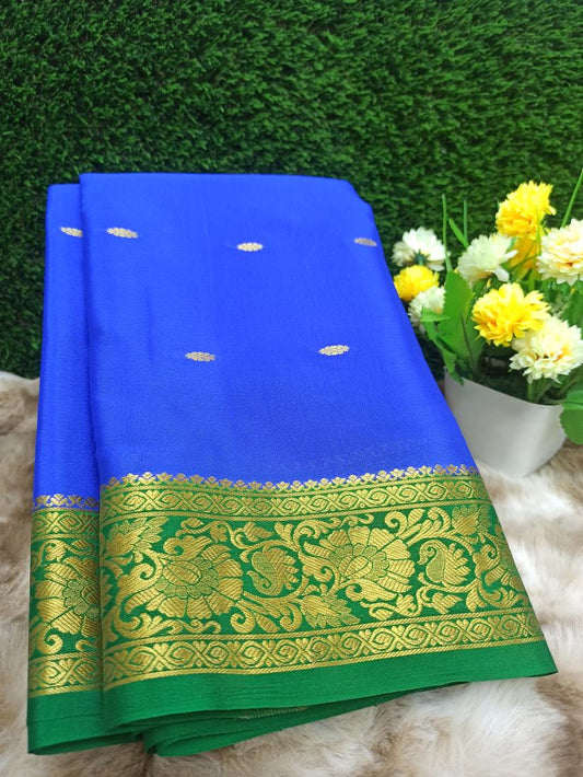 Pure Mysore Silk Saree( 60 Grams )