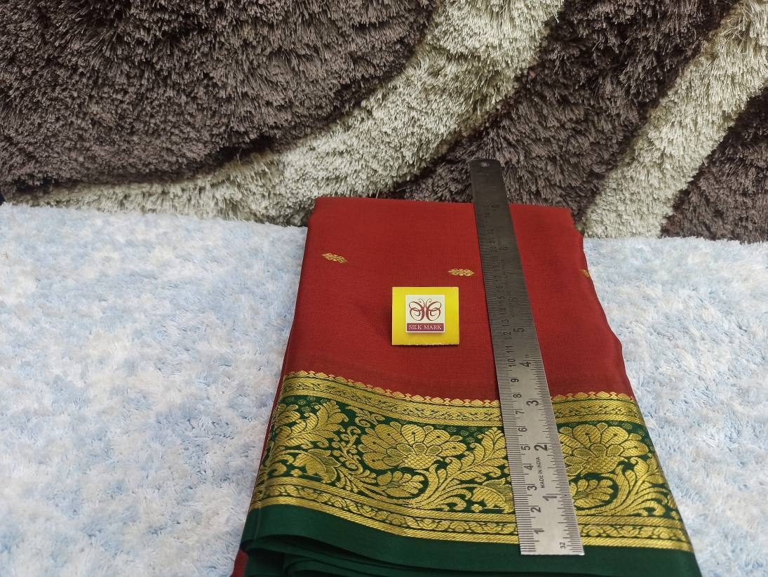 Pure Mysore Silk Saree(60 Grams)