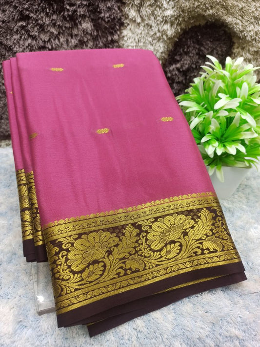 Pure Mysore Silk Saree(60 Grams)