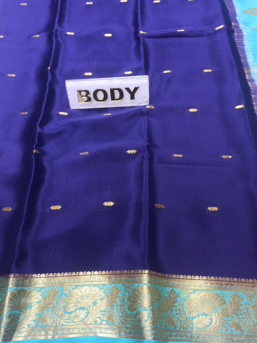 Pure Mysore Silk Saree( 60 Grams )