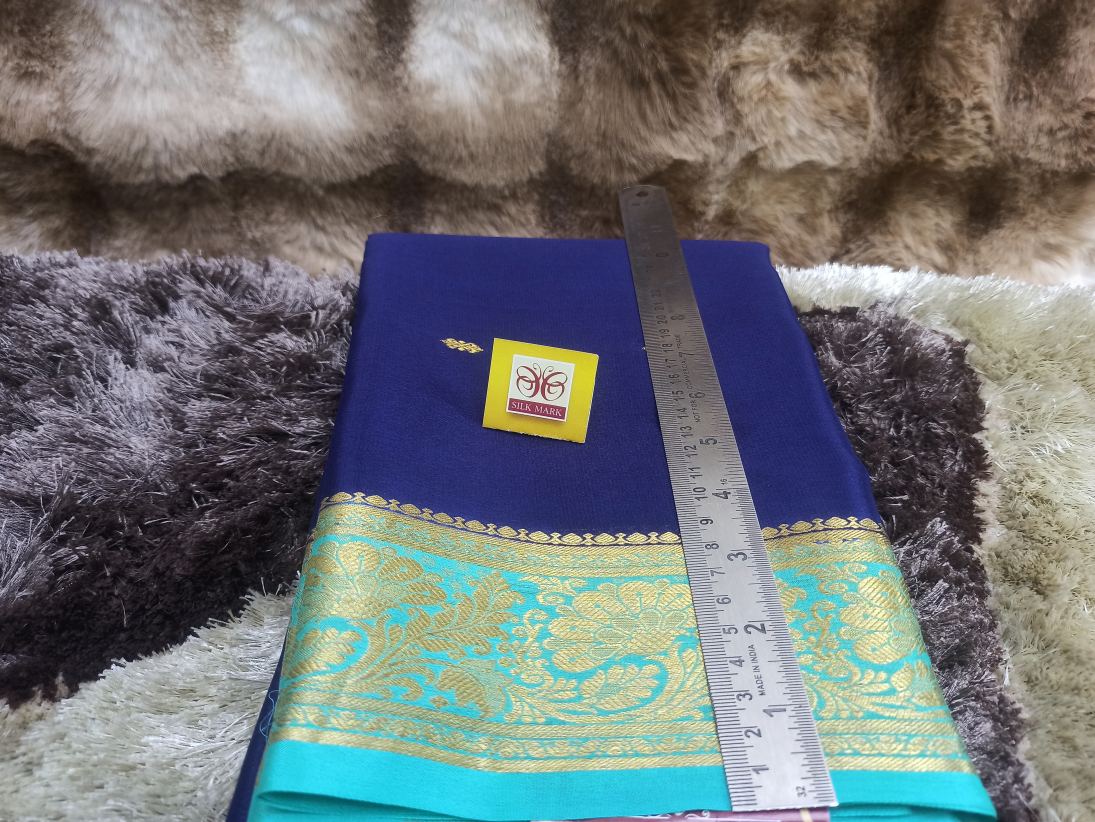 Pure Mysore Silk Saree( 60 Grams )