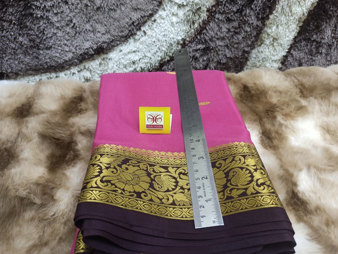 Pure Mysore Silk Saree(60 Grams)