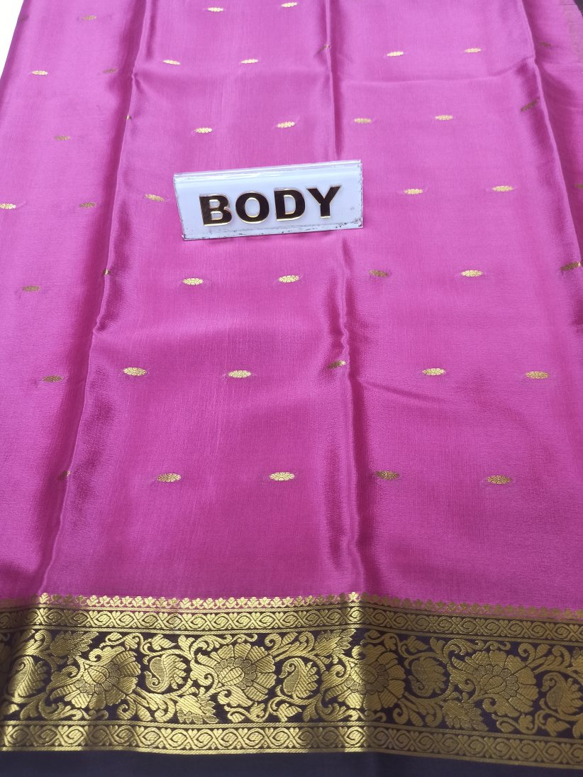 Pure Mysore Silk Saree(60 Grams)