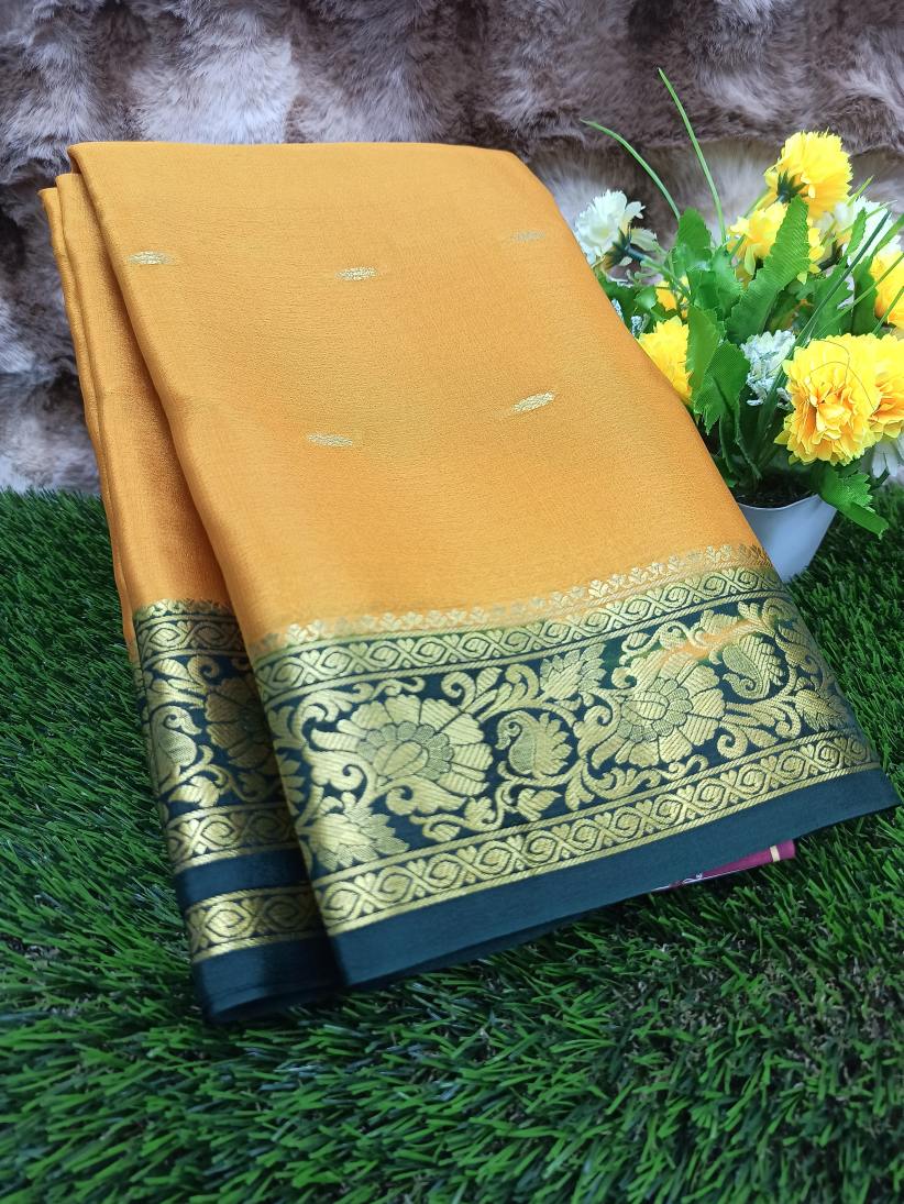 Pure Mysore Silk Saree( 60Grams )