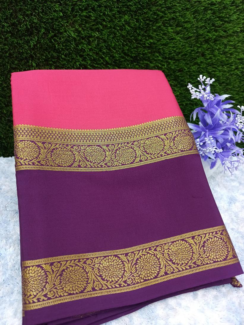 Pure Mysore Silk Saree