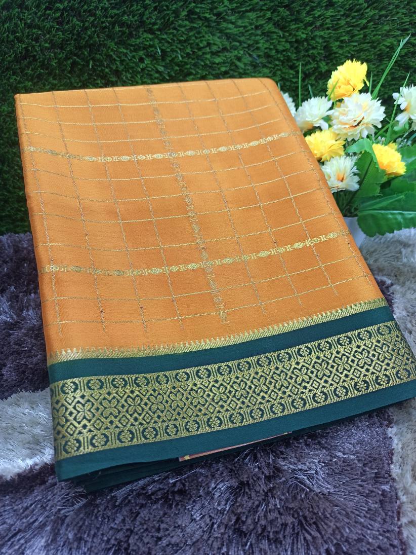 Pure Mysore Silk Saree