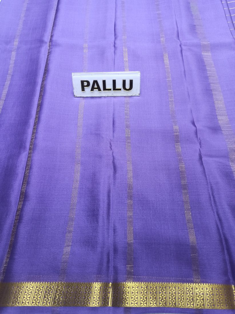 Pure Mysore Silk Saree