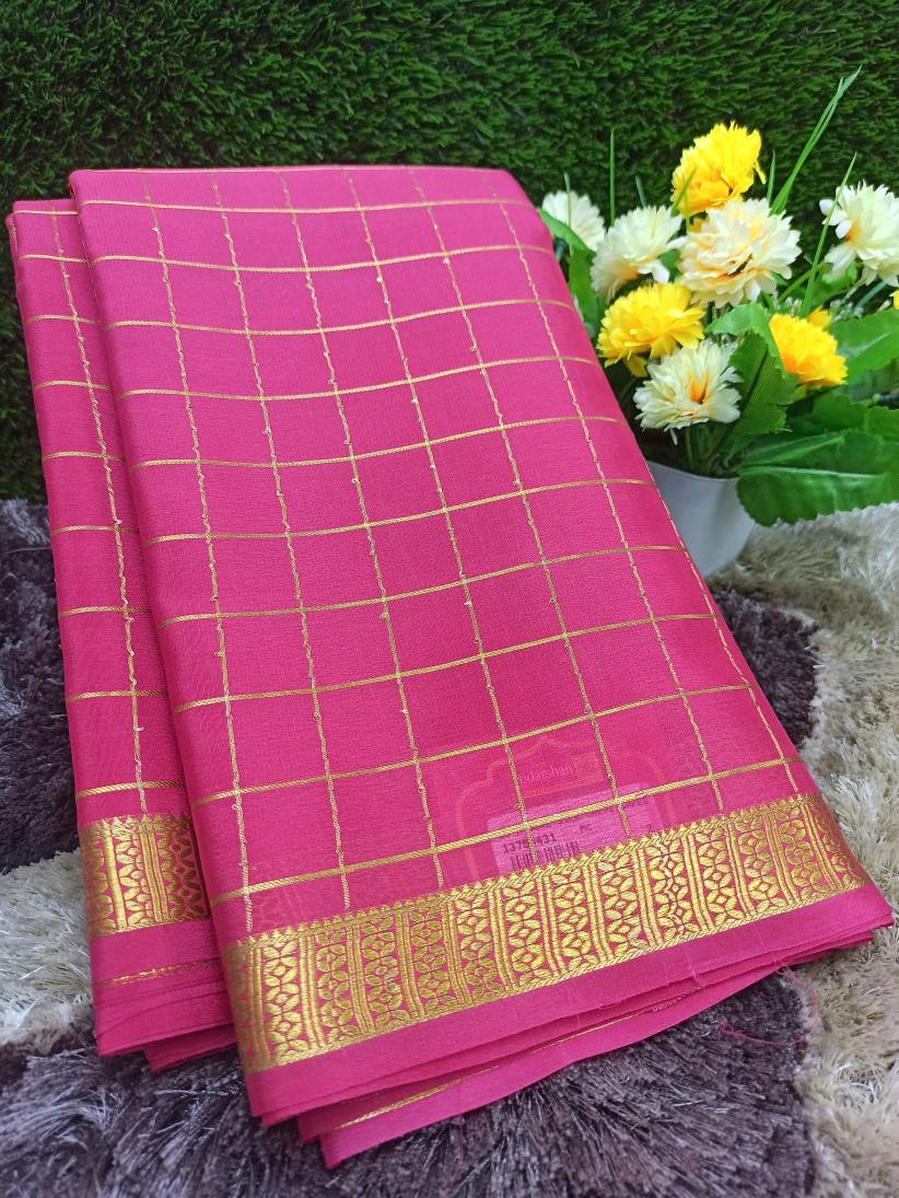 Pure Mysore Silk Saree