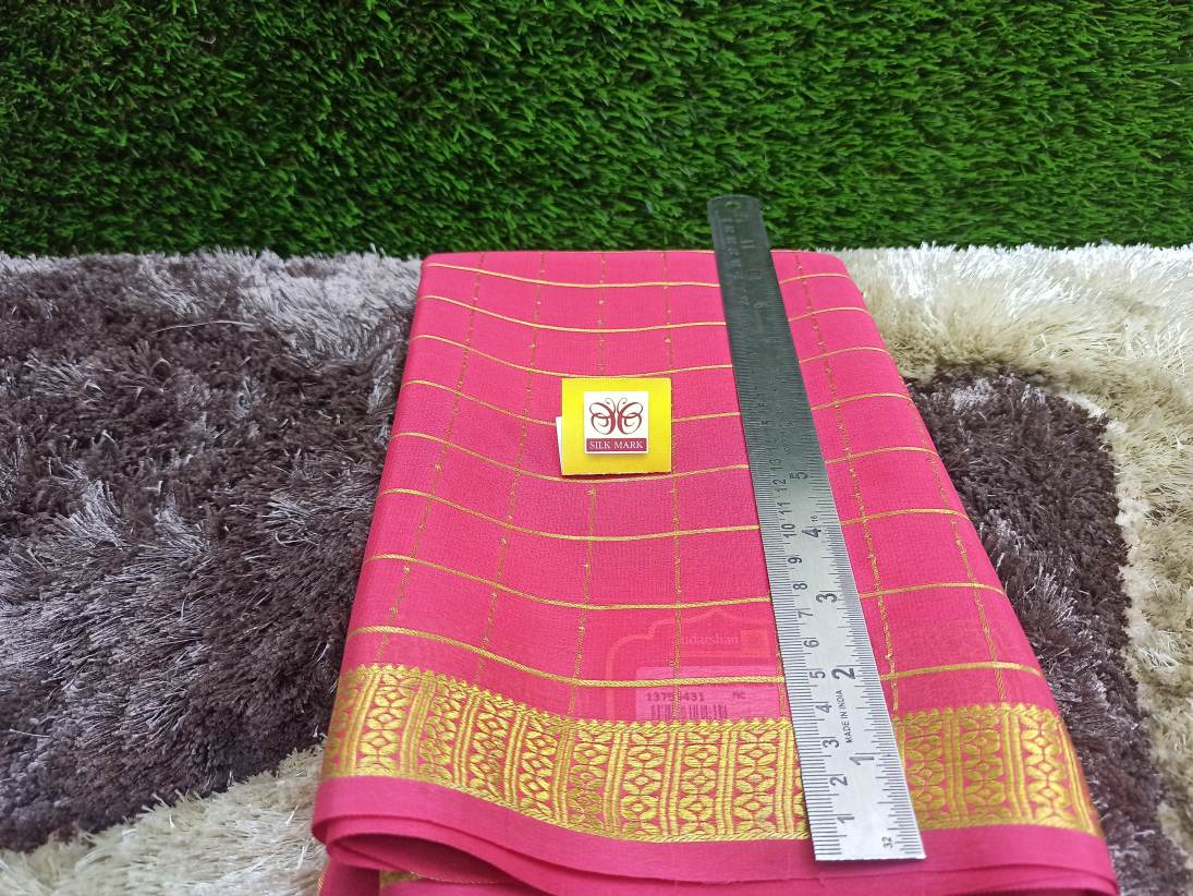 Pure Mysore Silk Saree