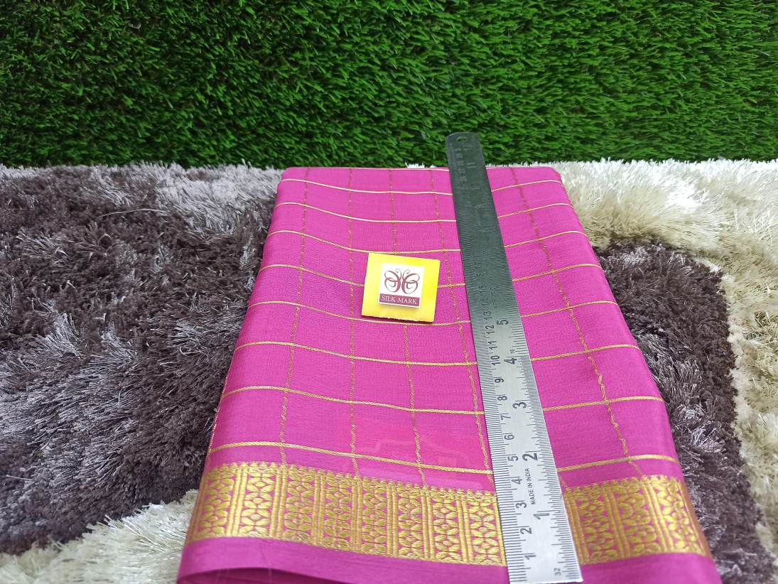 Pure Mysore Silk Saree