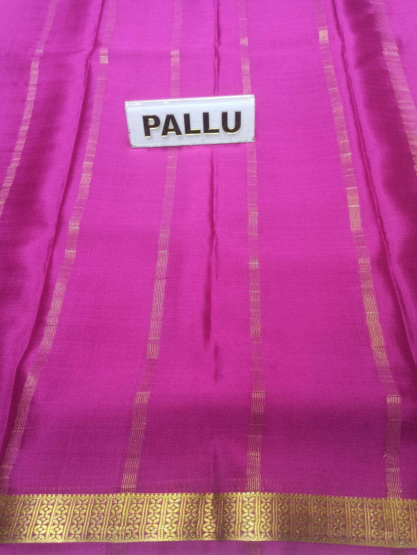 Pure Mysore Silk Saree( 60 Grams )