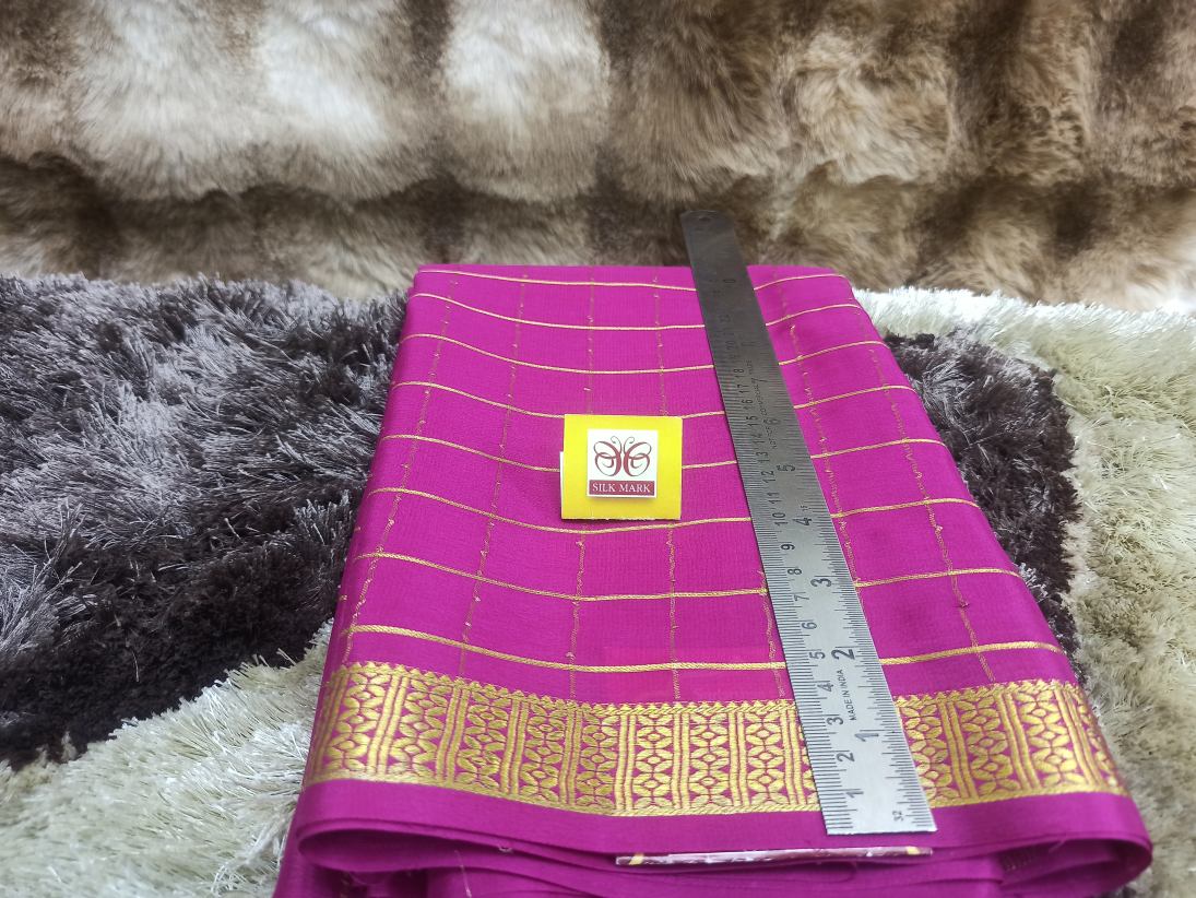 Pure Mysore Silk Saree( 60 Grams )