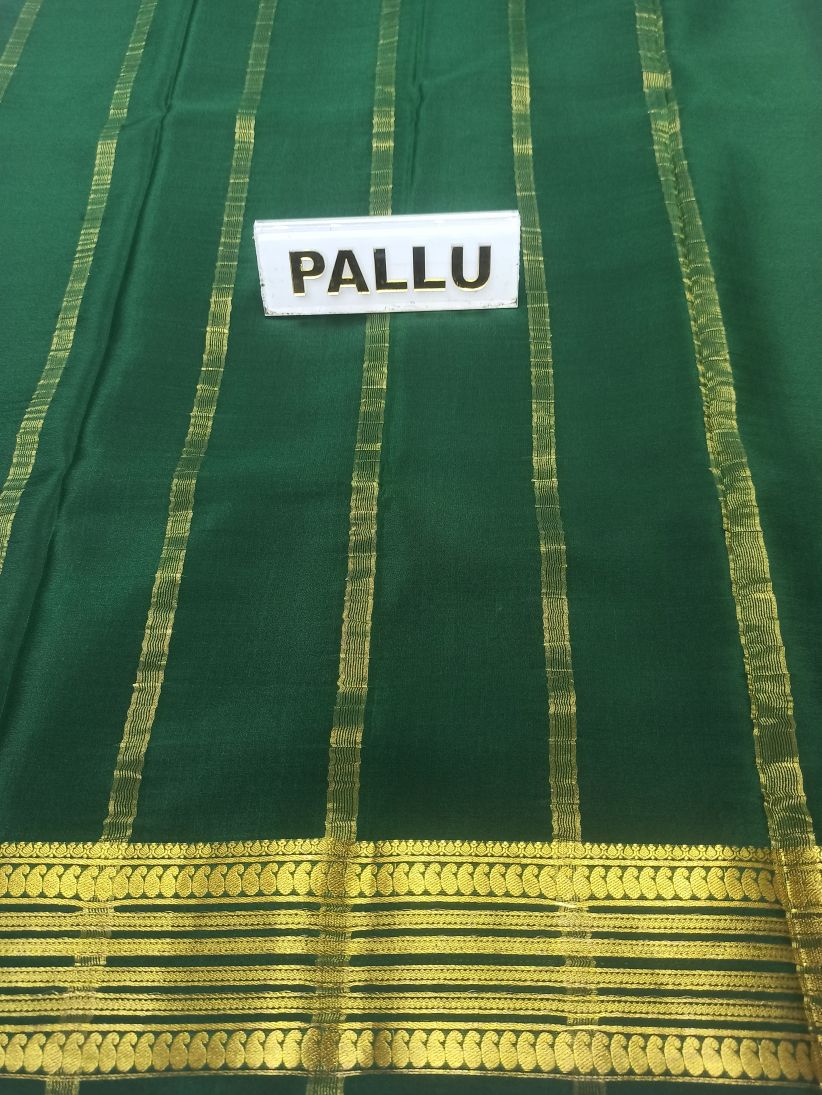 Pure Mysore Silk Saree( 60 Grams )