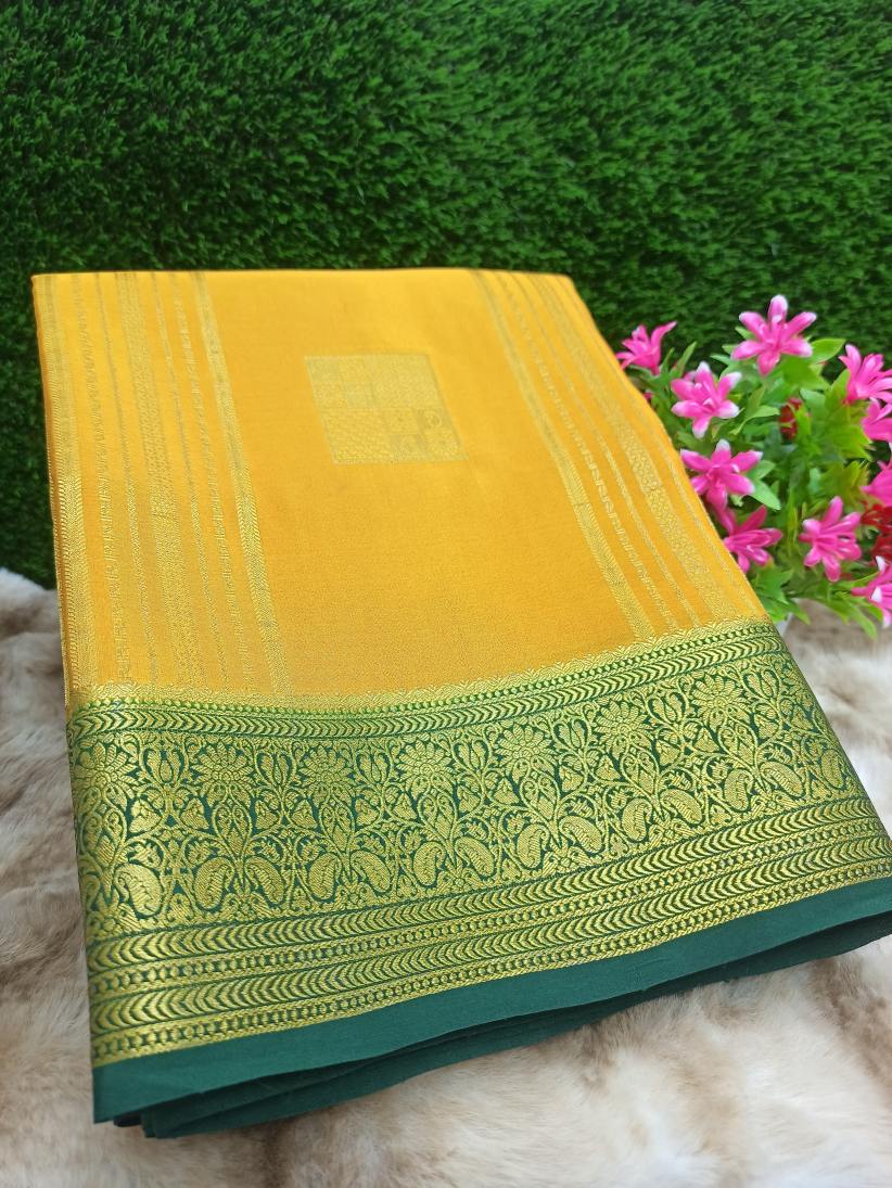 Pure Mysore Silk Saree