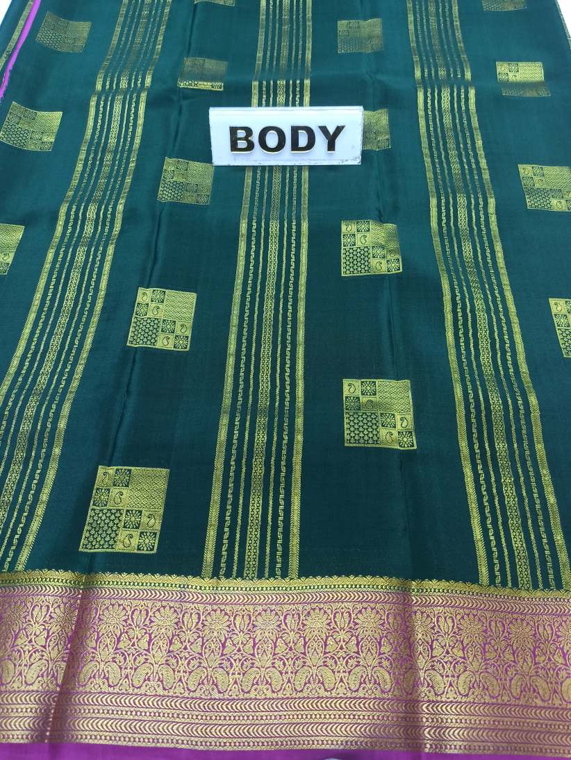 Pure Mysore Silk Saree