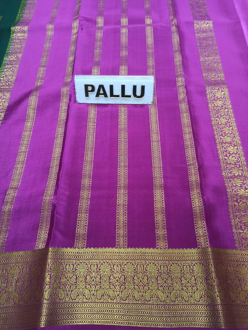 Pure Mysore Silk Saree