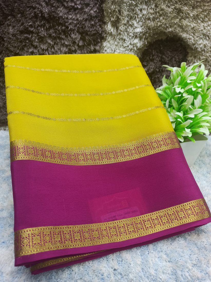 Pure Mysore Silk Saree