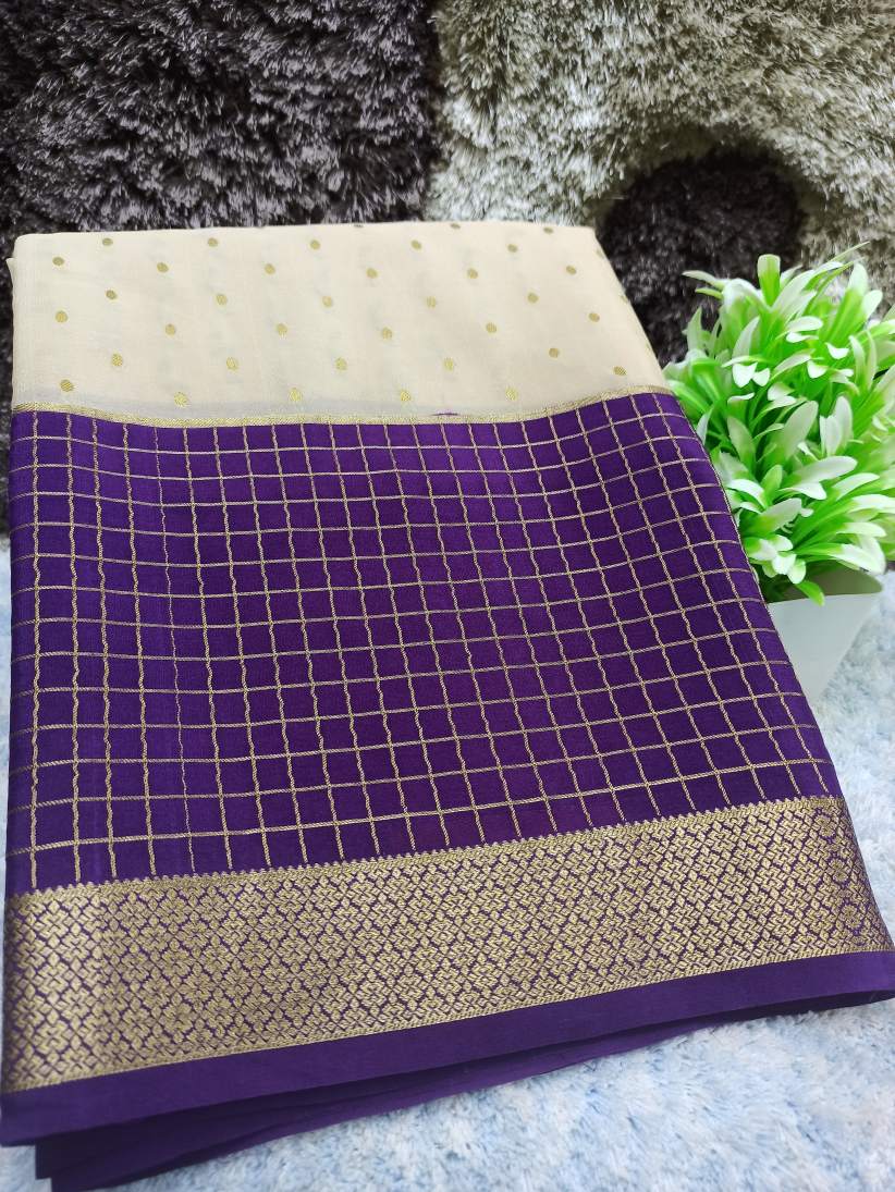 Pure Mysore Silk Saree