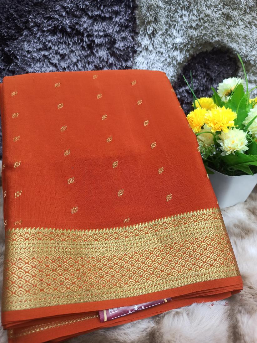 Pure Mysore Silk Saree