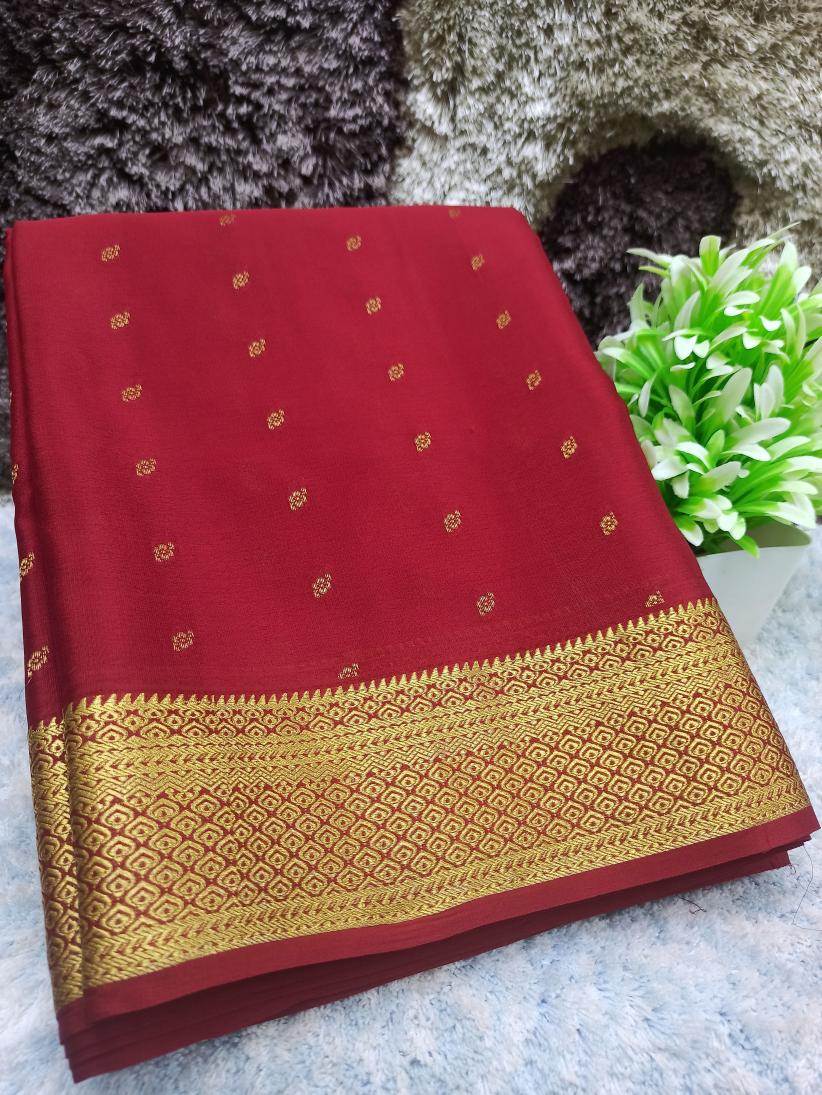 Pure Mysore Silk Saree