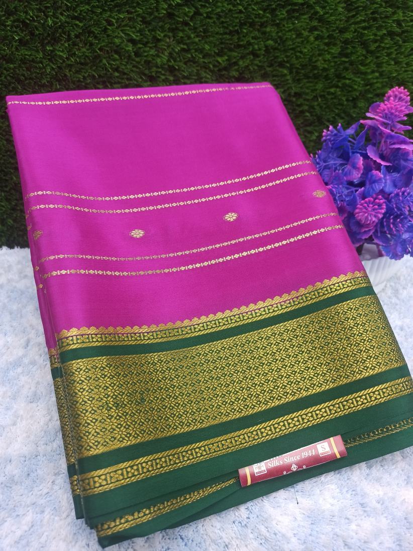 Pure Mysore Silk Saree