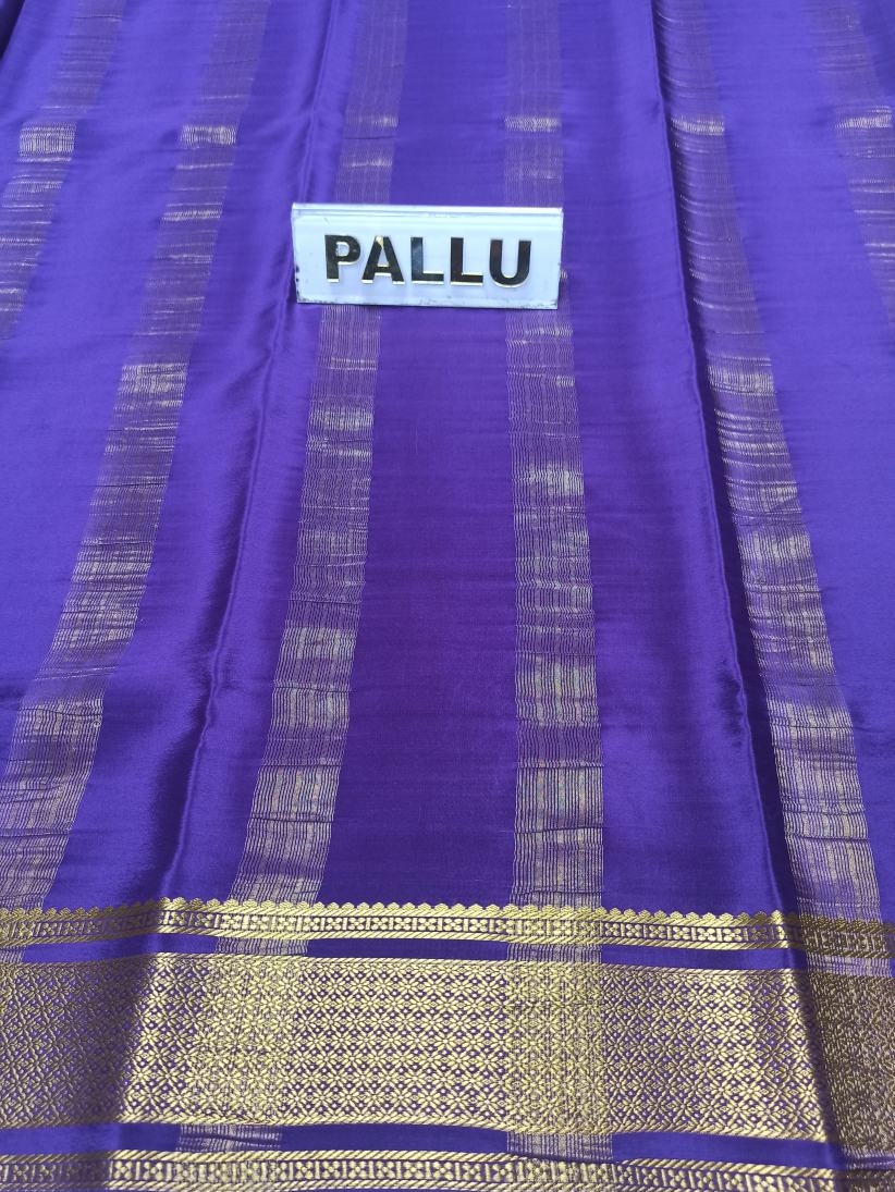 Pure Mysore Silk Saree