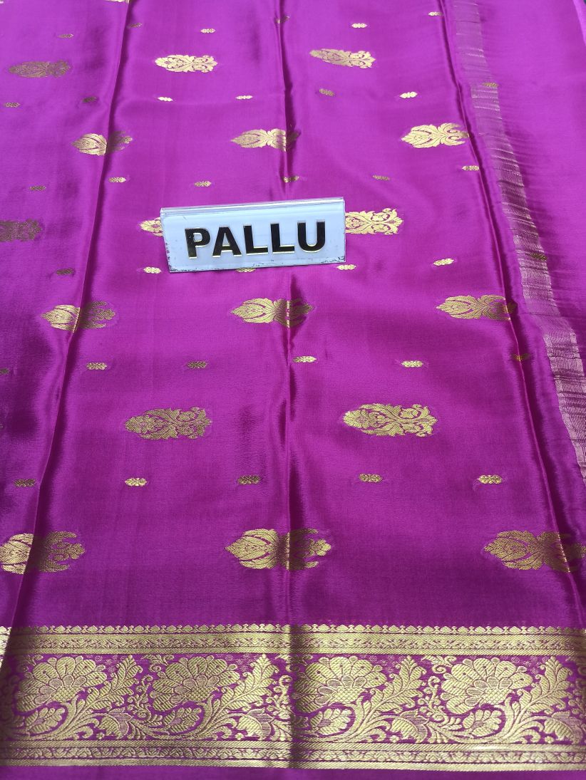 Pure Mysore Silk Saree ( 60 Grams )