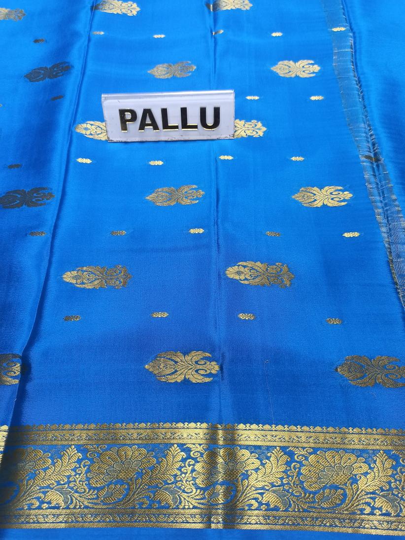 Pure Mysore Silk Saree ( 60 Grams )