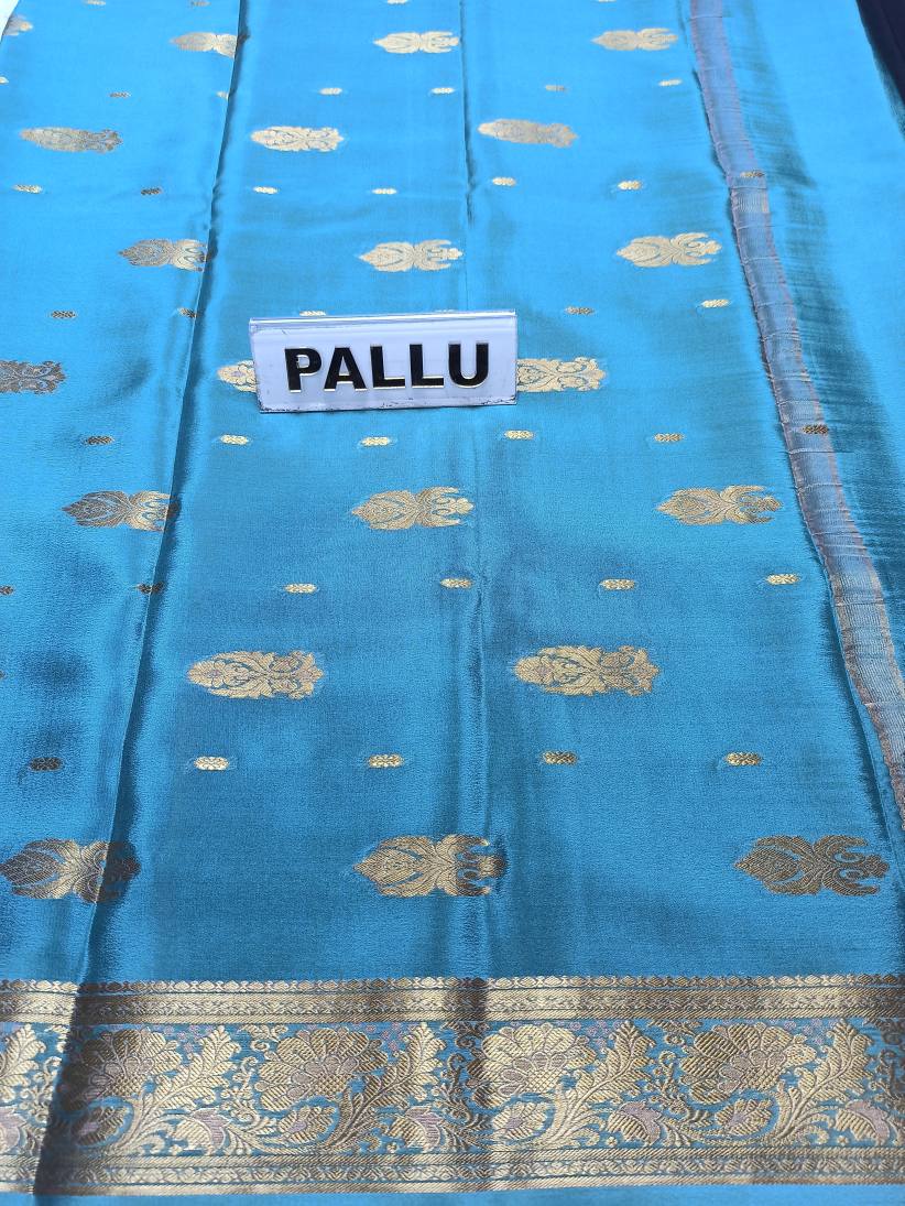 Pure Mysore Silk Saree ( 60 Grams )