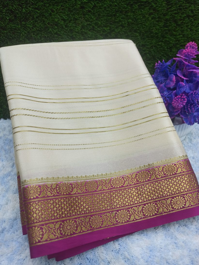 Pure Mysore Silk Saree