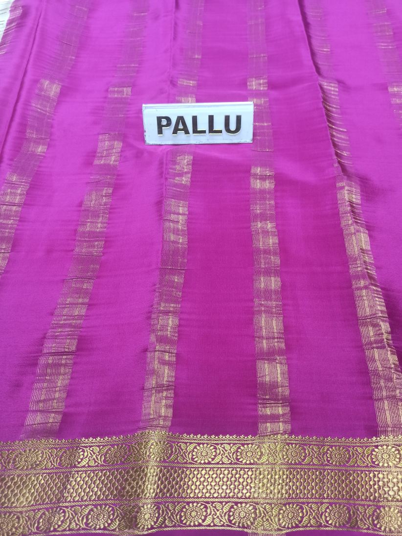 Pure Mysore Silk Saree