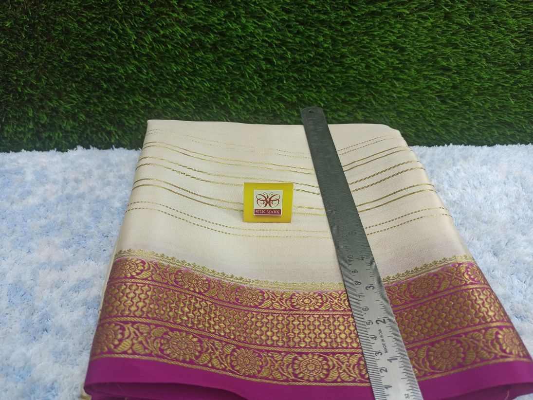 Pure Mysore Silk Saree