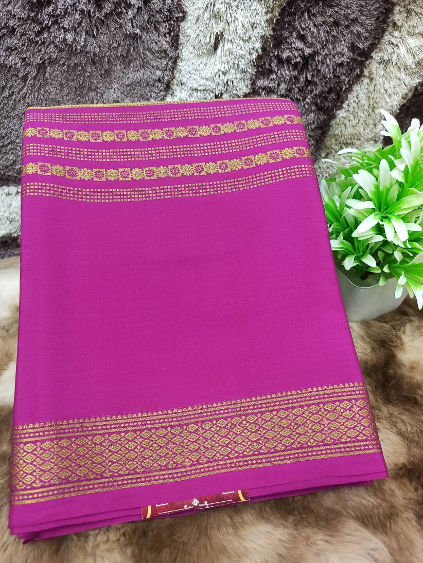 Pure Mysore Silk Saree