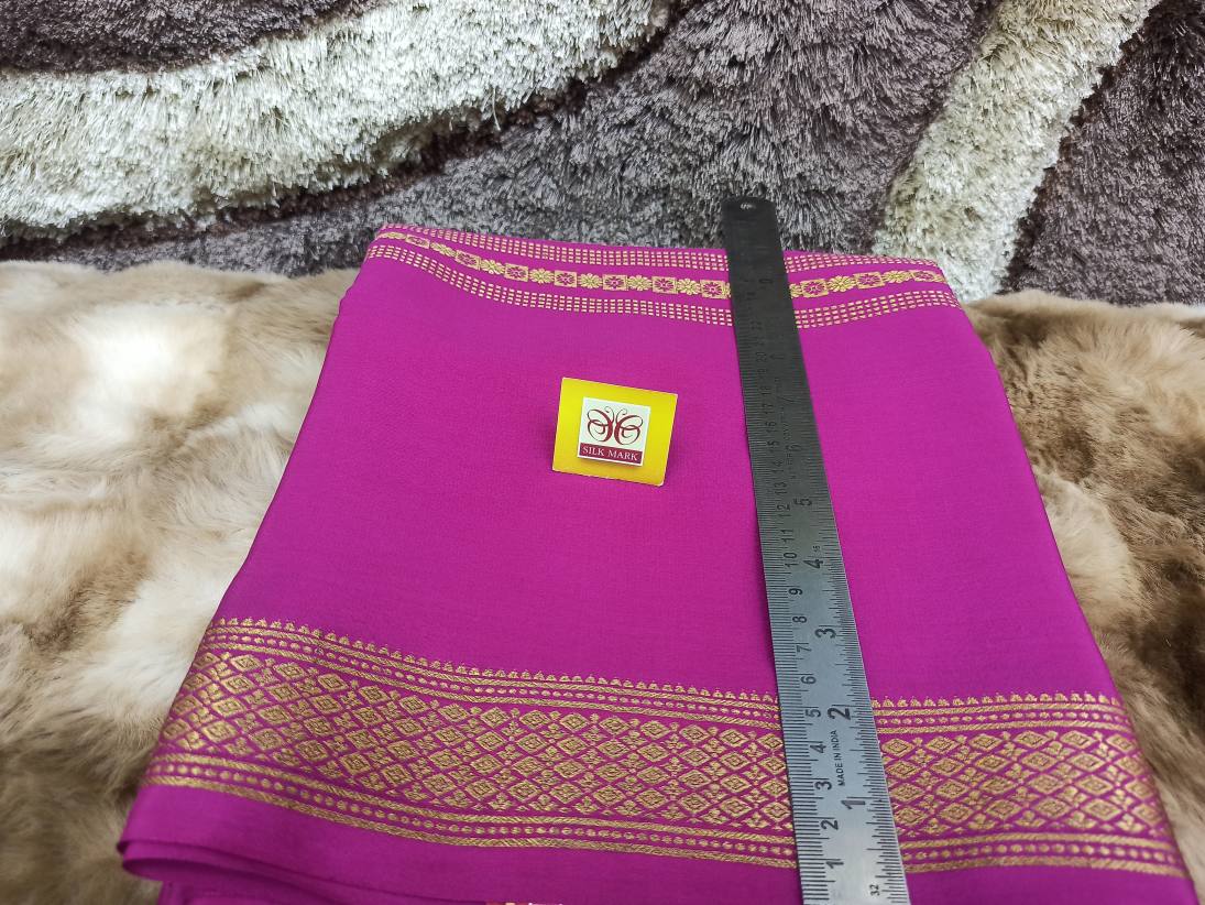 Pure Mysore Silk Saree