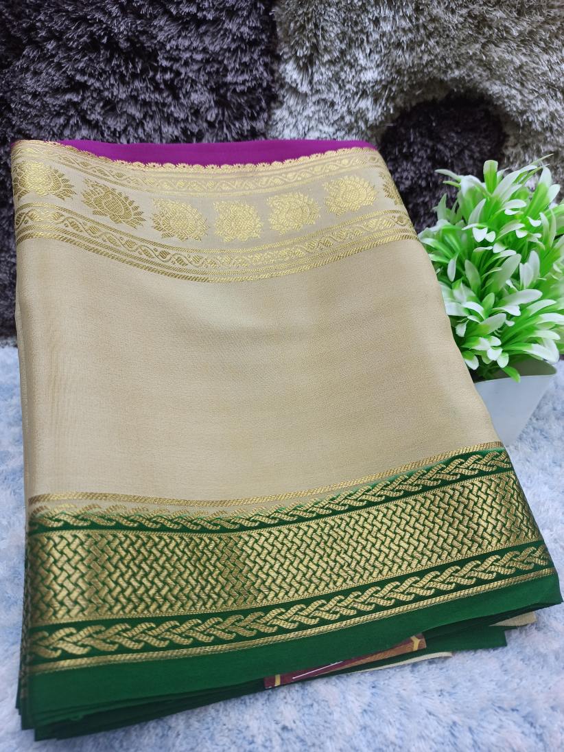 Pure Mysore Silk Saree