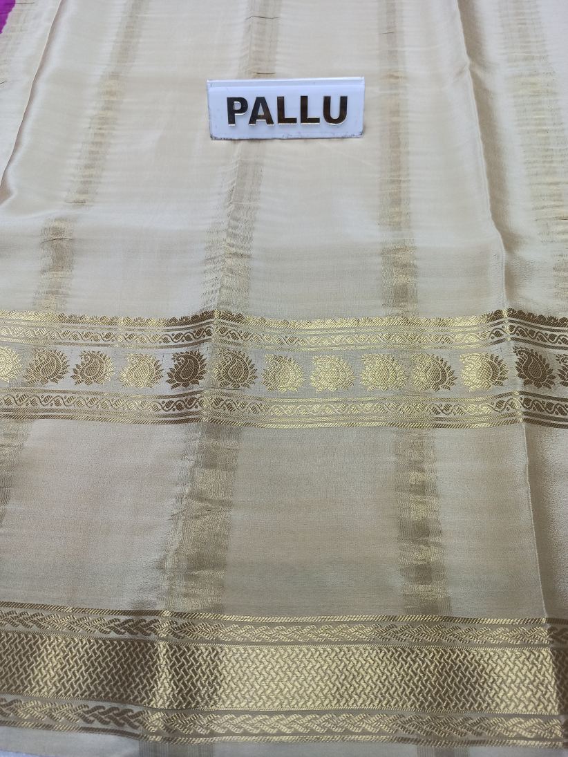 Pure Mysore Silk Saree